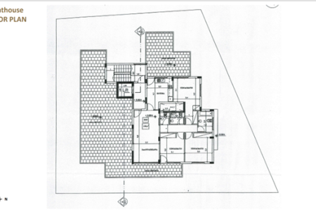 Floor plan penthouse